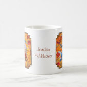 Autumn Bird Feeder Gathering Koffiemok (Center)