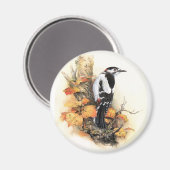 Autumn Bird Magneet (Voorkant / Achterkant)