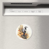 Autumn Bird Magneet (Insitu (Vaatwasser))