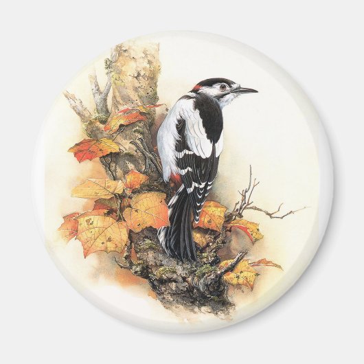 Autumn Bird Magneet (Voorkant)