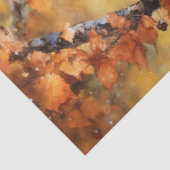 Autumn Bird Tissuepapier (Detail)