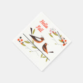 Autumn Birds Napkins Servet (Hoek)