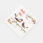 Autumn Birds Napkins Servet (Hoek)