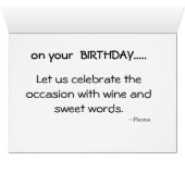 Autumn Birthday (Binenzijde Horizontaal (Onderkant))