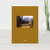 Autumn Birthday Kaart (Achterkant)