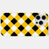 Autumn Black Yellow and White Plays Pattern Case-Mate iPhone Case (Achterkant (horizontaal))