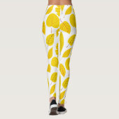Autumn bladeren in geel leggings (Achterkant)
