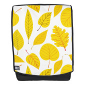 Autumn bladeren in geel rugtassen (Voorkant)