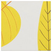 Autumn bladeren in geel stof (Close Up)