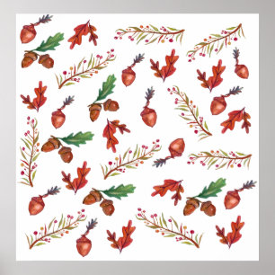 Autumn, bladeren, Poster