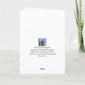 AUTUMN (blanco kaart) Kaart (Achterkant)