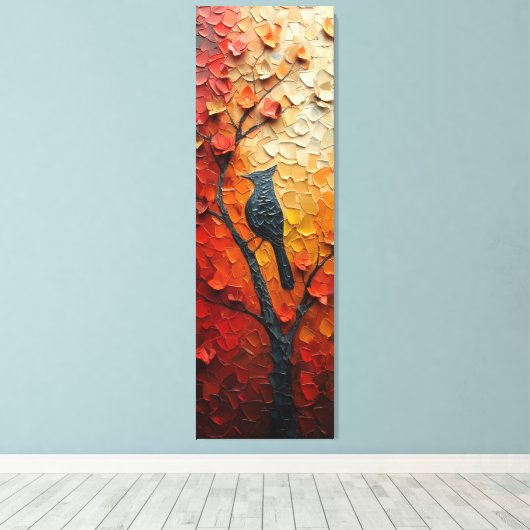 Autumn Blaze Canvas Afdruk (Insitu (Houten vloer))