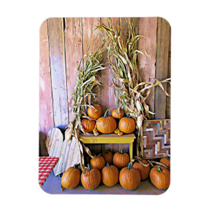Autumn Blessings Halloween Pumpkins Magnet Magneet
