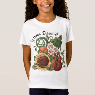 Autumn Blessings Herfst Harvest T-shirt