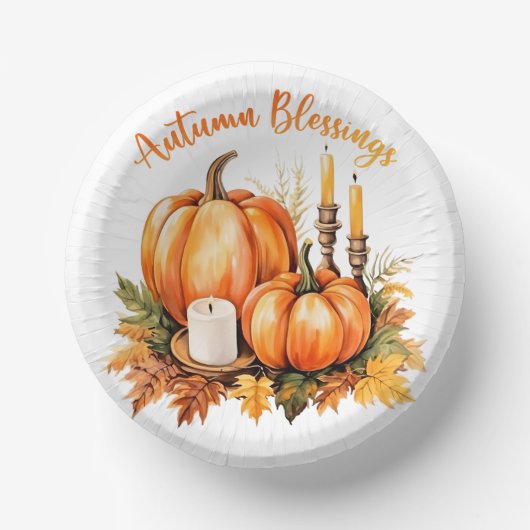 Autumn Blessings Papieren Kommen (Voorkant)