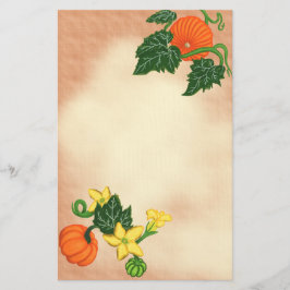 Autumn Blessings ~Pumpkin Patch~ Stationery Briefpapier