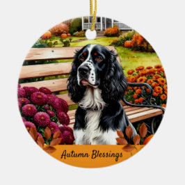 Autumn Blessings Thanksgiving  Keramisch Ornament