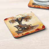 Autumn Bliss Bier Onderzetter (Linkerzijde)