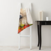 AUTUMN BLISS chow - Designer sherpa blanket 3 form Deken (In situ)