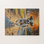 Autumn Bliss Dog Legpuzzel (Horizontaal)