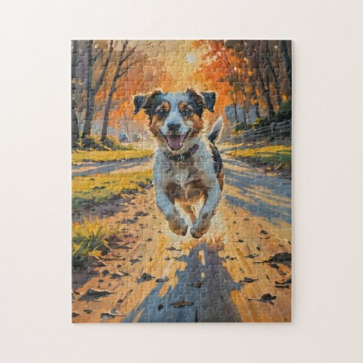 Autumn Bliss Dog Legpuzzel (Verticaal)
