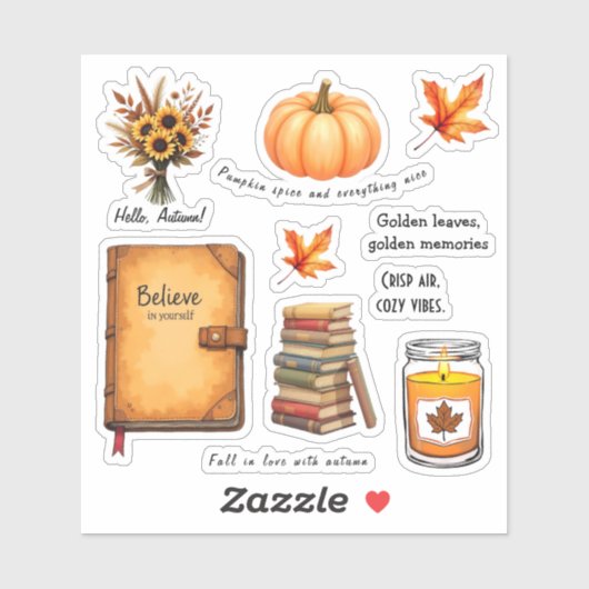 Autumn Bliss Sticker Collectie (Vel)