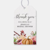 Autumn Bliss Vrijgezellenfeest Favor Tag Cadeaulabel (Voorkant)