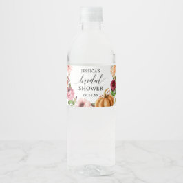 Autumn Bliss Vrijgezellenfeest Water Fles Label Waterfles Etiket