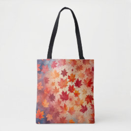 Autumn Bliss Waterverf Canvas tas