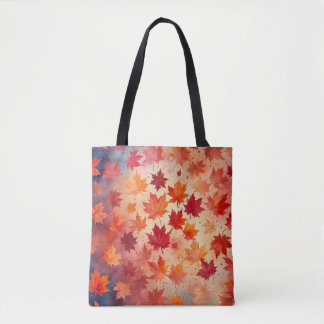 Autumn Bliss Waterverf Canvas tas
