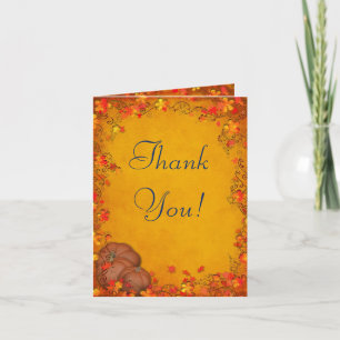 Autumn Bliss Wedding Bedankt