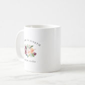 Autumn Bloom | Floral-Logo Koffiemok (Voorkant links)