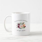 Autumn Bloom | Floral-Logo Koffiemok (Links)