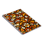 Autumn Bloom Pattern Notitieboek (Rechterzijde)