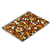 Autumn Bloom Pattern Notitieboek (Linkerzijde)