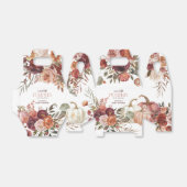 Autumn Blooms 'a little pumpkin' Baby Shower Bedankdoosjes (Uitgevouwen)