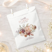 Autumn Blooms 'a little pumpkin' Baby Shower Bedankzakje (Geknipt)