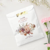 Autumn Blooms 'a little pumpkin' Baby Shower Bedankzakje (Gezegeld)