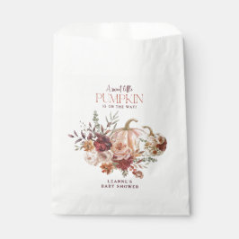 Autumn Blooms 'a little pumpkin' Baby Shower Bedankzakje