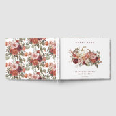 Autumn Blooms 'a little pumpkin' Baby Shower Gastenboek (Volledig)