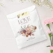 Autumn Blooms 'Love is Sweet' Herfst Vrijgezellenf Bedankzakje (Gezegeld)