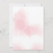 Autumn Blush Een kleine pompoen Herfst Baby shower Kaart (Achterkant)