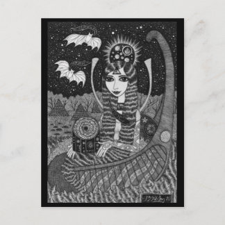 Autumn Boat Briefkaart