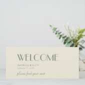 Autumn Boho Deco | Koptekst van de Cream Seat Char (Staand voorkant)