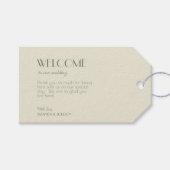 Autumn Boho Deco | Labels voor het weduwschap van Cadeaulabel (Voorkant (Horizontaal))