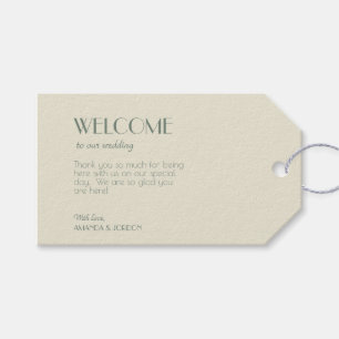 Autumn Boho Deco Labels voor het weduwschap van Cadeaulabel