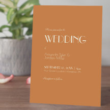 Autumn Boho Deco | Terracotta Wedding