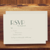 Autumn Boho Deco | Verzoek om het huwelijk van Cre RSVP Kaartje