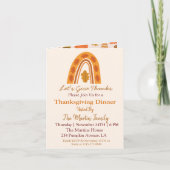Autumn Boho Rainbow Thanksgiving Dinner (Voorkant)