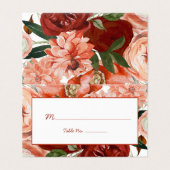 Autumn Boho Waterverf Floral Kaart (Buitenkant ongevouwen)